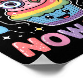 Ich war 6 jetzt bin ich 7 Süße bunte Kinder 67 Mem Poster (Ecke)