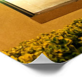 "Ich war an der Bergspitze" Poster (Ecke)