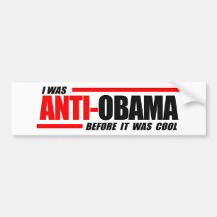 Ich war Anti-Obama, bevor es cool war Autoaufkleber
