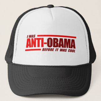 Ich war Anti-Obama, bevor es cooles Rot war Truckerkappe
