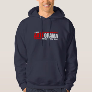 Ich war Anti-Obama, bevor es cooles Weiß war Hoodie
