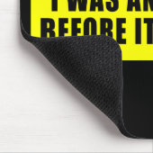 Ich war AntiObama, bevor es cool war Mousepad (Ecke)