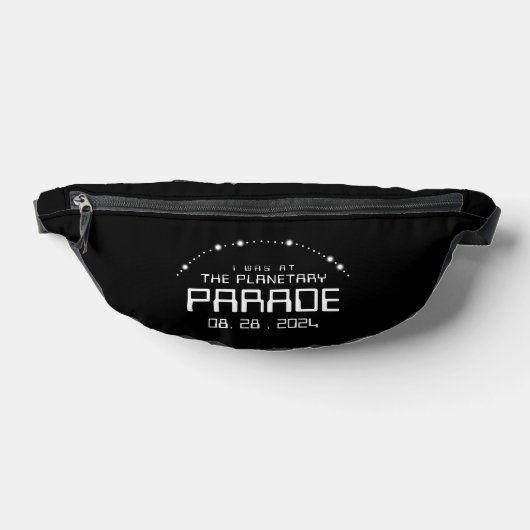 Ich war auf der Planetarade des Augusts 28, 2024 Bauchtasche (Ablage )