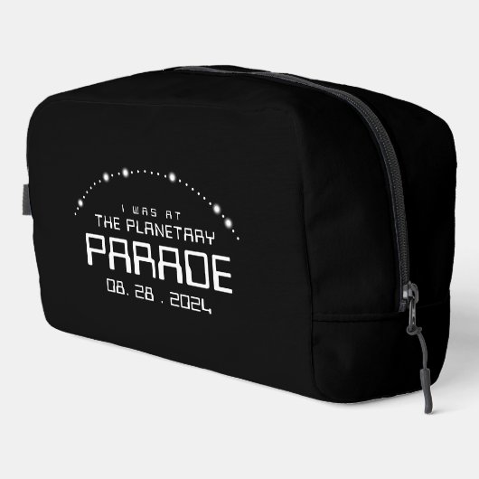 Ich war auf der Planetarade des Augusts 28, 2024 Waschbeutel (Rechte Ecke)