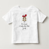 Ich war Cindy-Lou, der gut war Kleinkind T-shirt (Vorderseite)