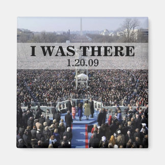ICH WAR DA: Präsident Obama Einweihung Magnet