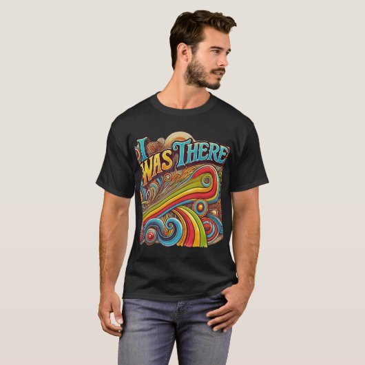 "Ich war da" Psychedelic Reggae T - Shirt (Vorne ganz)