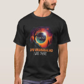 Ich war da, Total Solar Eclipse Cape Girardeau Mis T-Shirt (Vorderseite)
