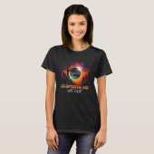 Ich war da Total Solar Eclipse Danforth Maine ME T-Shirt (Vorne ganz)