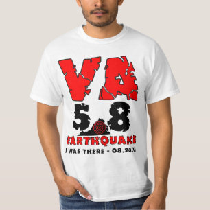 Ich war dort - das 5,8 Virginia Erdbeben T-Shirt