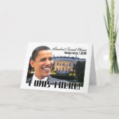 Ich war dort! karte (Vorderseite)