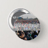 ICH WAR DORT: Menschenmenge bei der Eröffnungsfeie Button (Vorne & Hinten)