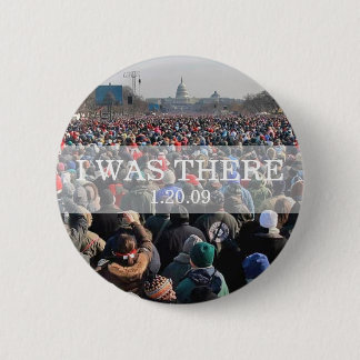 ICH WAR DORT: Menschenmenge bei der Eröffnungsfeie Button