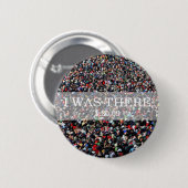 ICH WAR DORT: Menschenmenge bei der Eröffnungsfeie Button (Vorne & Hinten)