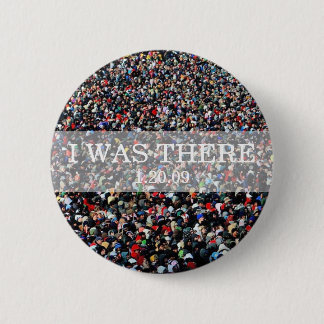 ICH WAR DORT: Menschenmenge bei der Eröffnungsfeie Button