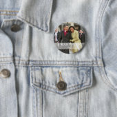 ICH WAR DORT: Präsident Barack und Michelle Obama Button (Beispiel)