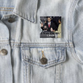 Ich war dort - Präsident Obama-Geschichte schwört Button (Beispiel)
