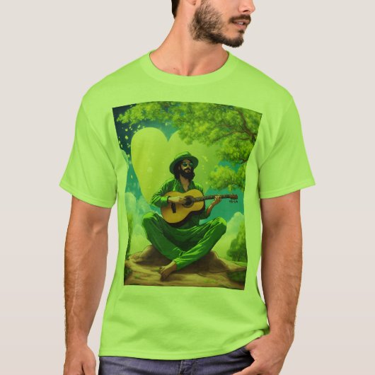 Ich war dort: Psychedelic Reggae Vibes T - Shirt (Vorderseite)