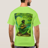 Ich war dort: Psychedelic Reggae Vibes T - Shirt (Rückseite)