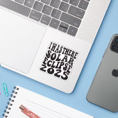 Ich war dort Solar Eclipse 2025 teilweise Eclipse Aufkleber (Laptop mit iPhone)