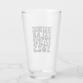 Ich war dort Solar Eclipse 2025 teilweise Eclipse Glas (Rückseite)