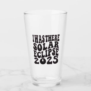 Ich war dort Solar Eclipse 2025 teilweise Eclipse Glas