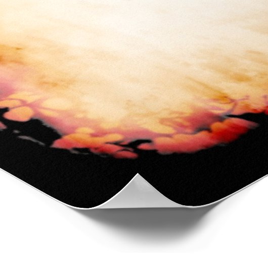 Ich war ein BAD COWBOY Schick mich auf dein Zimmer Poster (Ecke)