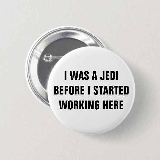Ich war ein Jedi™ Button (Anpassen!) (Vorne & Hinten)