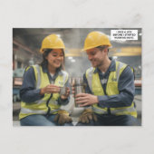 Ich war ein Jedi™ Postkarte (Vorderseite)