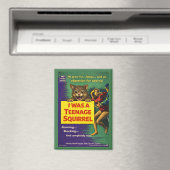 Ich war ein jugendliches Eichhörnchen Magnet (In Situ (Geschirrspüler))