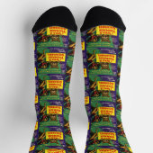 Ich war ein jugendliches Eichhörnchen Socken (Oben)