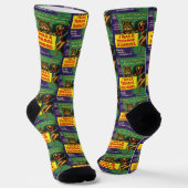 Ich war ein jugendliches Eichhörnchen Socken (Gewinkelt)