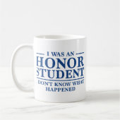 Ich war ein Musterschüler Kaffeetasse (Links)