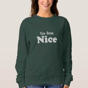 Ich war ein nettes, modernes, lustiges niedliches sweatshirt