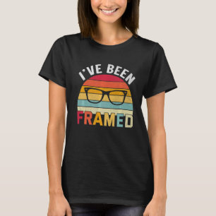 Ich war ein Optometriker-Optometrie-Optiker Gerahm T-Shirt