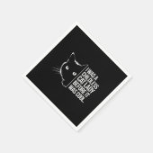 Ich war eine kinderlose Katze, bevor es Cool war Serviette (Ecke)