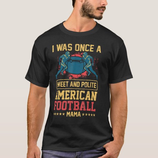 Ich war einmal ein süßer und höflicher amerikanisc T-Shirt (Vorderseite)