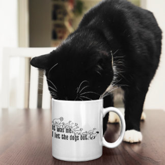 Ich war es - ich ließ die Hunde lustig aus Jumbo-Tasse