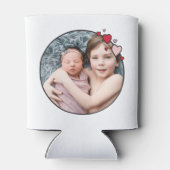 Ich war ganz normal vor 2 Kindern lustig ironische Dosenkühler (Rückseite)