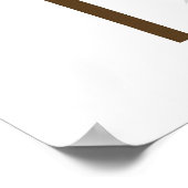 Ich war geboren 2 Gehminuten vom roten Teppichschi Poster (Ecke)