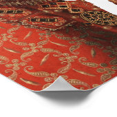 Ich war geboren, dieses Zitat aus der Renaissance  Poster (Ecke)