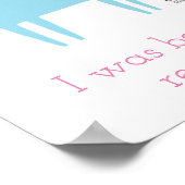 Ich war geboren ein Leserposter Poster (Ecke)