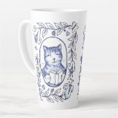 Ich war Gerahmt Milchtasse (Linke Ecke)