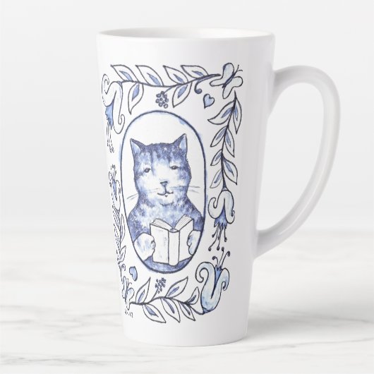 Ich war Gerahmt Milchtasse (Rechts)