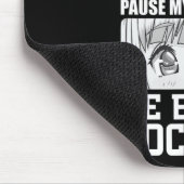Ich war gezwungen, mein Anime zu unterbrechen und  Mousepad (Ecke)