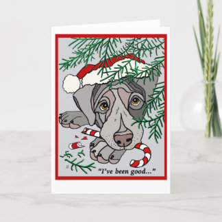 "Ich war gut." Karte