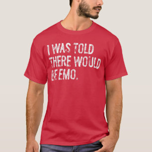 Ich war hier Würde Emo-Musik-Junge lustig sein T-Shirt