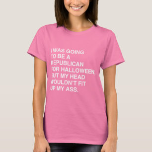 ICH WAR IM BEGRIFF, EIN REPUBLIKANER FÜR HALLOWEE T-Shirt