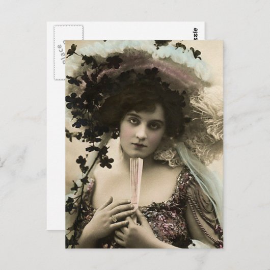 Ich war im Garten Postkarte (Vorne/Hinten)