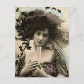 Ich war im Garten Postkarte (Vorderseite)